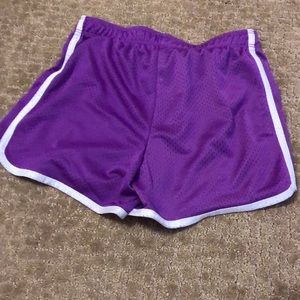 Justice workout shorts